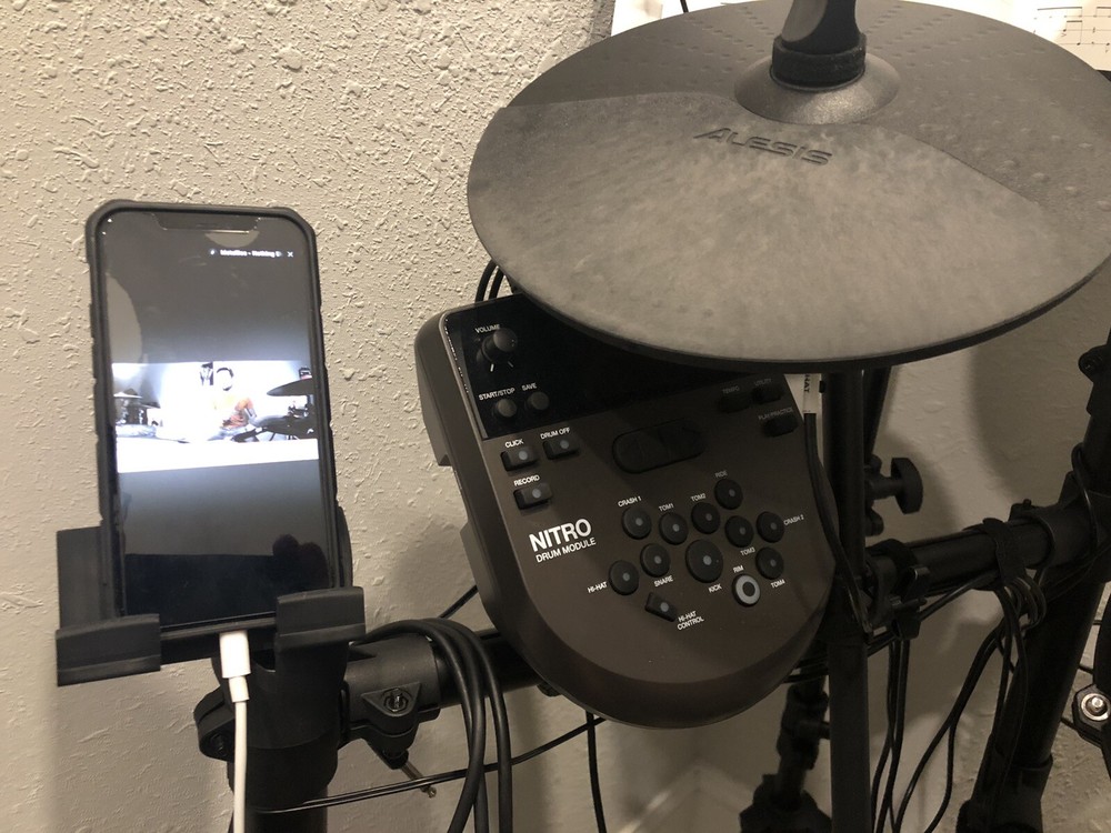 Alesis Nitro Electronic Drum Rack Phone Holder
