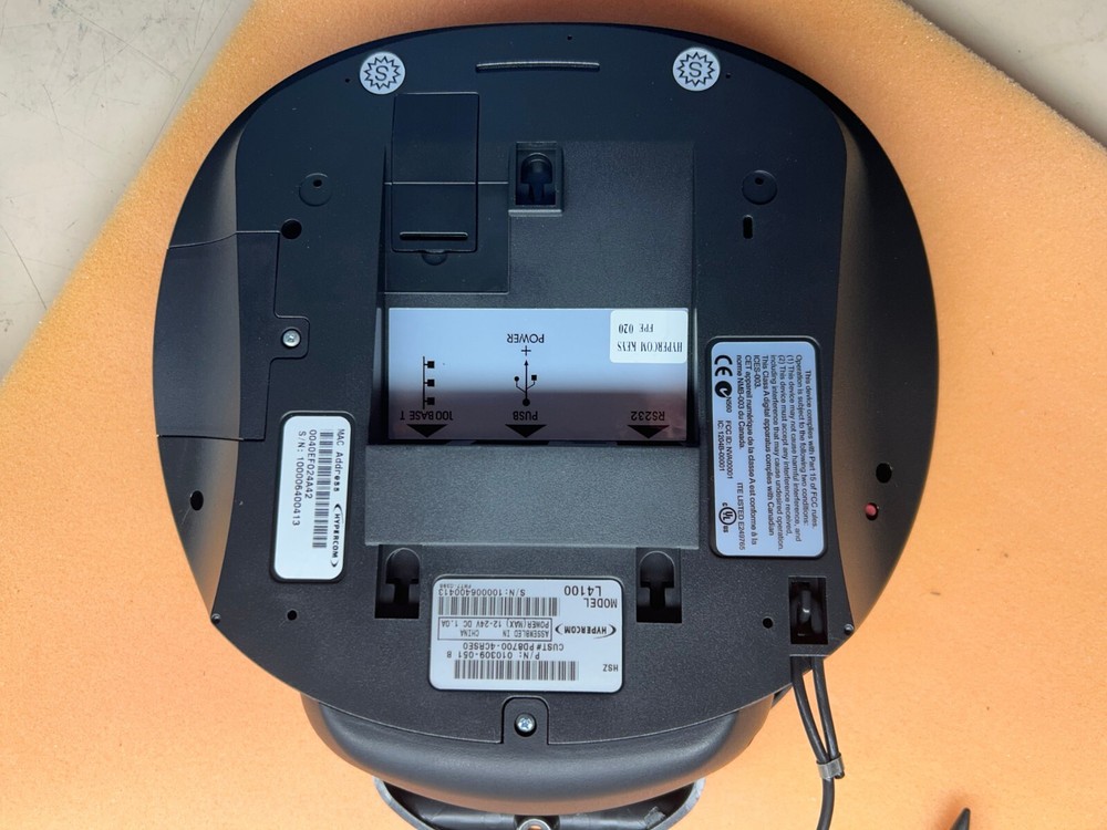 Symbol PD8700-4CRSE0 Hypercom L4100 Demo unit complete