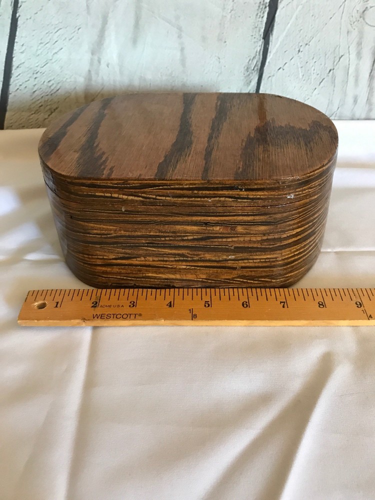 Unique Vintage Slide Open Box 9"x7" Rounded Corners