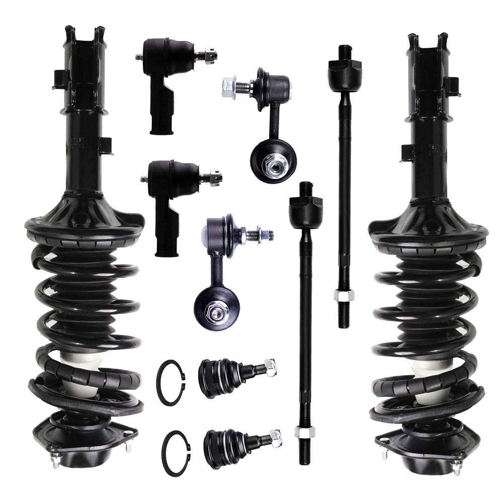 Accent 2000-2005 Front Strut Assembly Stabilizer Bar Link Ball Joint 10 Pcs