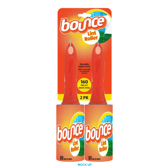 BOUNCE 2pk 120 sheet Lint Roller