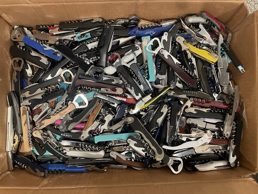 500+ Assorted Corkscrew Bottle Openers