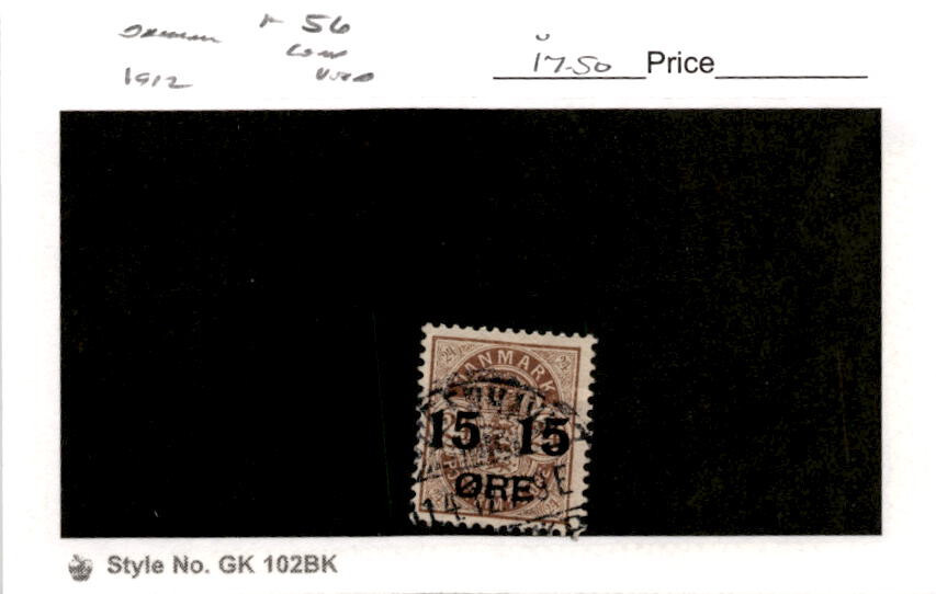 Denmark, Postage Stamp, #56 Used, 1904 (AC)