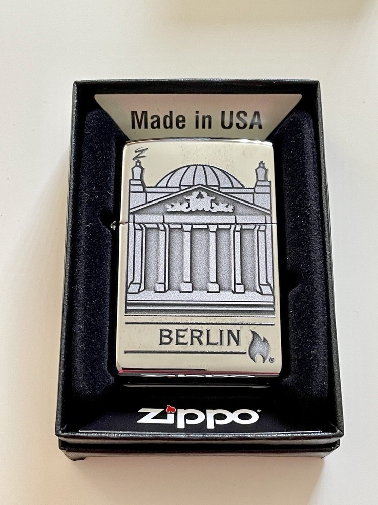 Genuine Zippo Berlin Lighter! New!