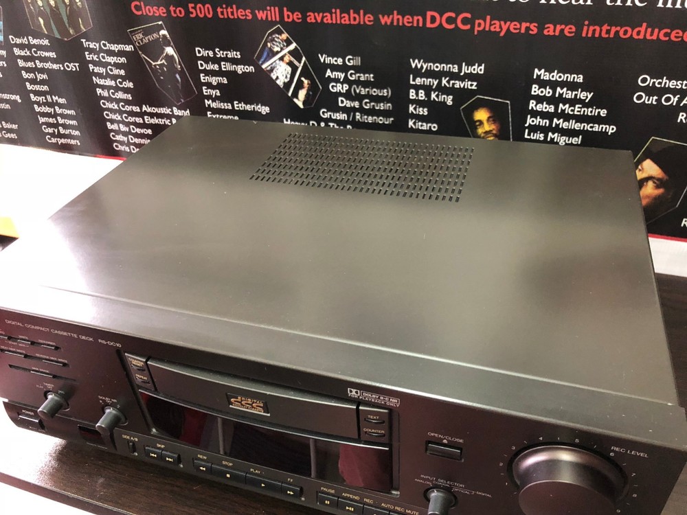 DCC Technics RS-DC10 Digital Compact Cassette Serviced with New Read Write Board