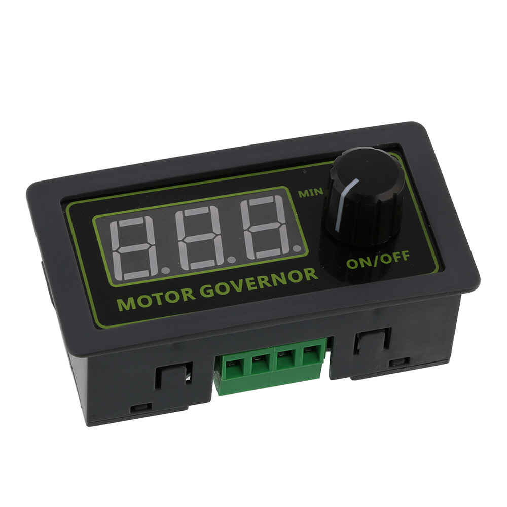 DC 7-60V 15A Digital Display PWM Brushed Motor Speed Controller Wireless Remote