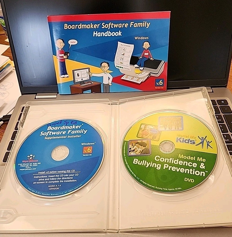 BOARDMAKER Software CD-ROM V.6  + Handbook MEYER-JOHNSON