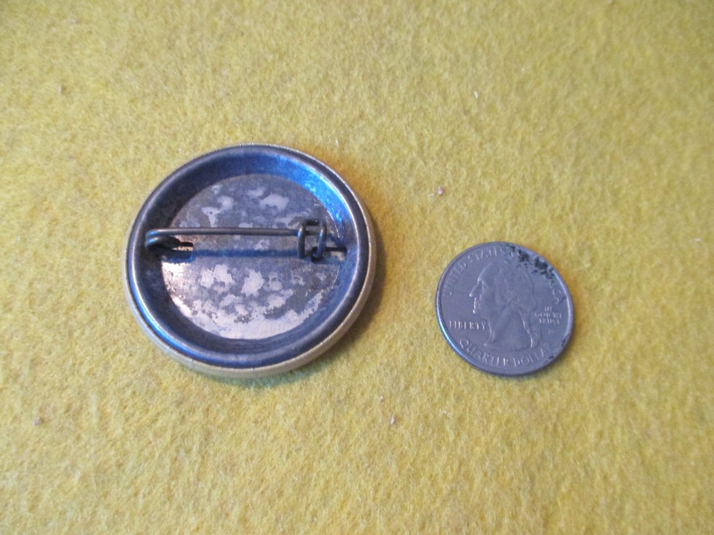 ORIGINAL WWII HOMEFRONT USS MARLIN SUBMARINE LAUNCHING BUTTON PIN