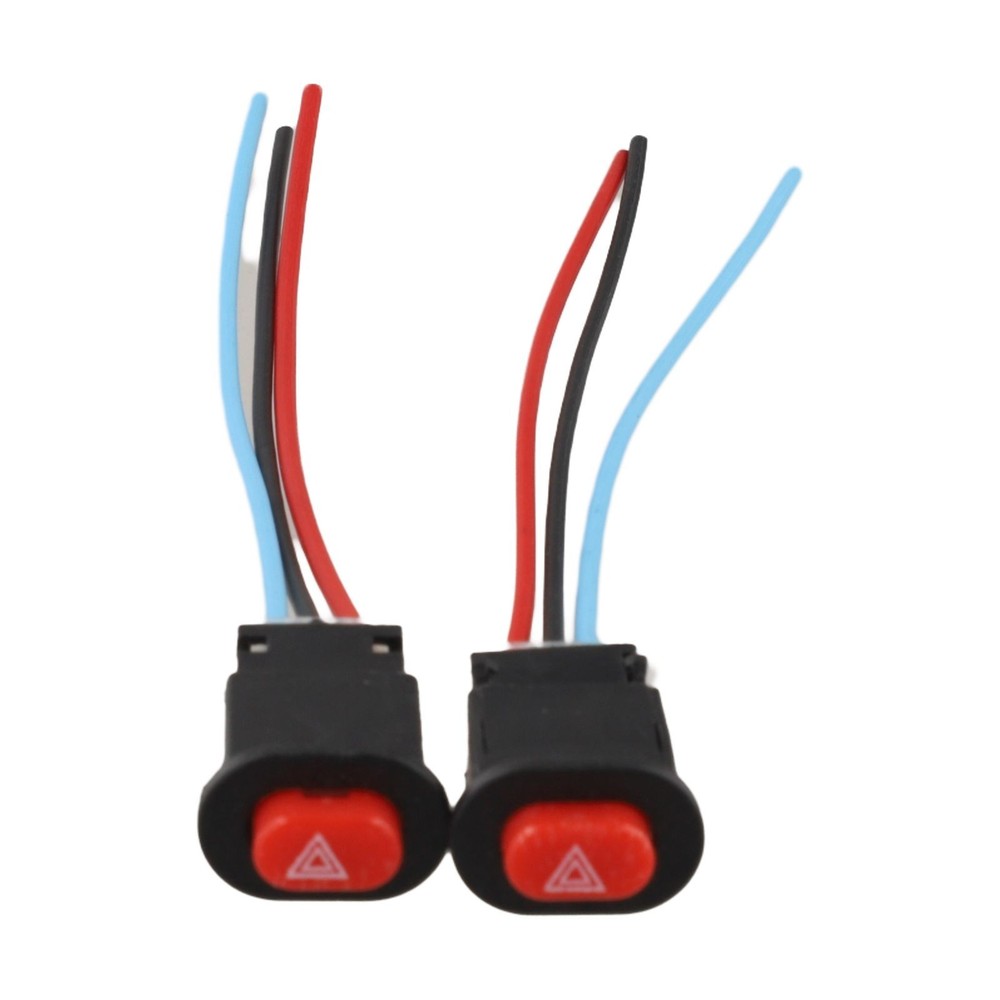 Motorbike Output Controller 2Pcs Hazard Light Switch Button for Quick Fixes
