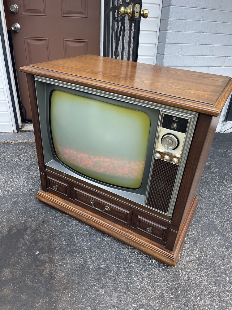 Vintage Zenith TV Floor Model