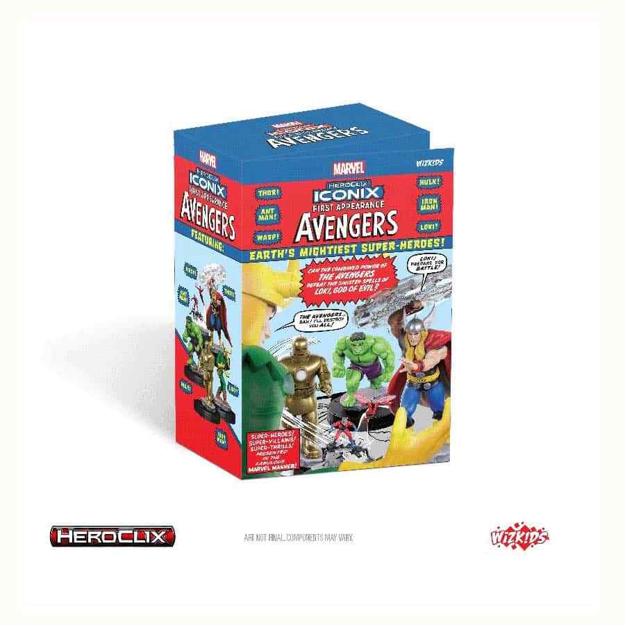 Marvel HeroClix: Iconix - First Appearance Avengers