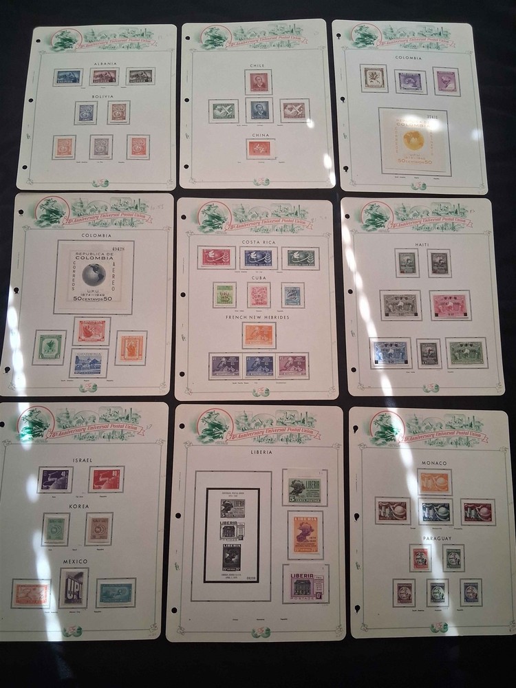 Mostly Complete World Wide UPU Omnibus Set Collection [Mint Hinged]