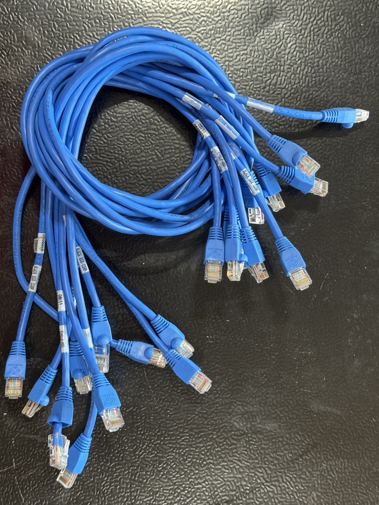 Category 5E Snagless Cables (3’ Ft) Cables Blue