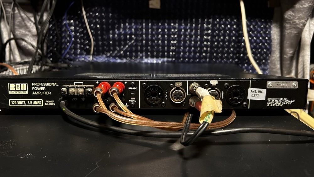 BGW 150 Broadcast Power Amp