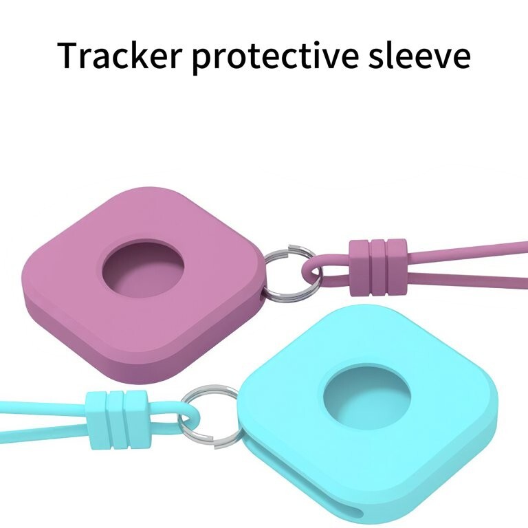 For Apple AirTag/Or Small Tracker, Protector case With Key Chain Or Wrist Strap