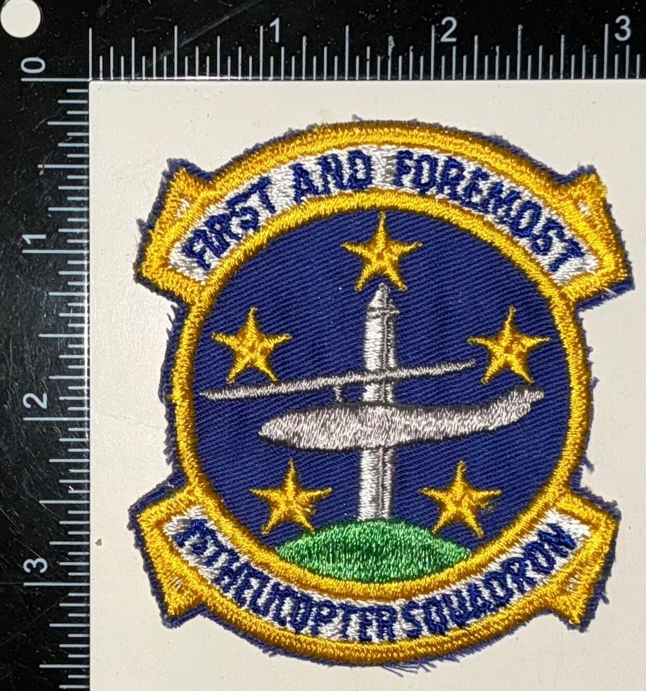 Cold War USAF US Air Force 1st Helicopter Squadron Patch