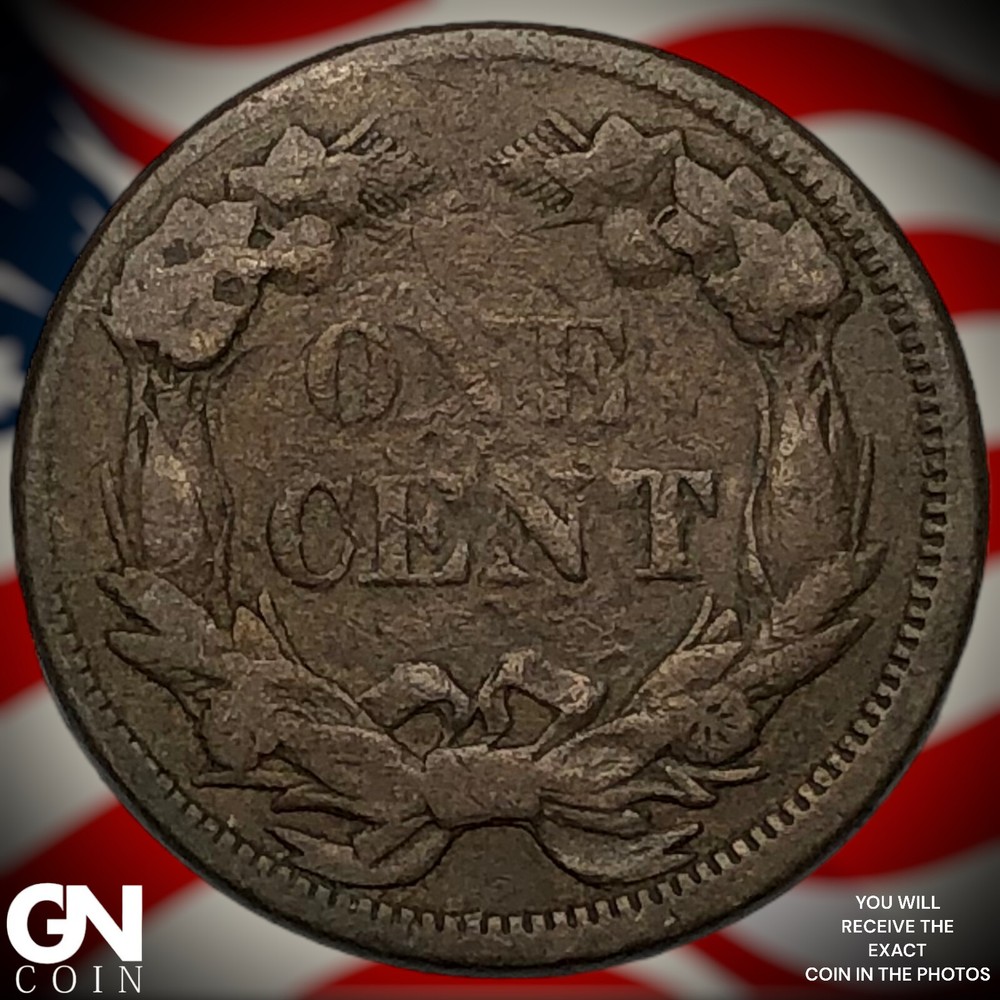 1858 Flying Eagle Cent Penny X9104