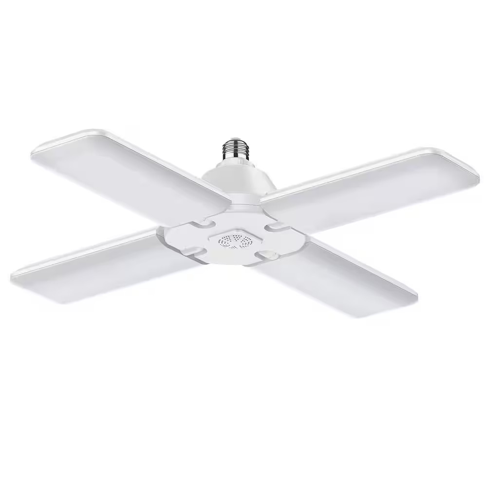 500-Watt Equivalent E26 Indoor Garage Adjustable Multi-Directional LED Light Bul