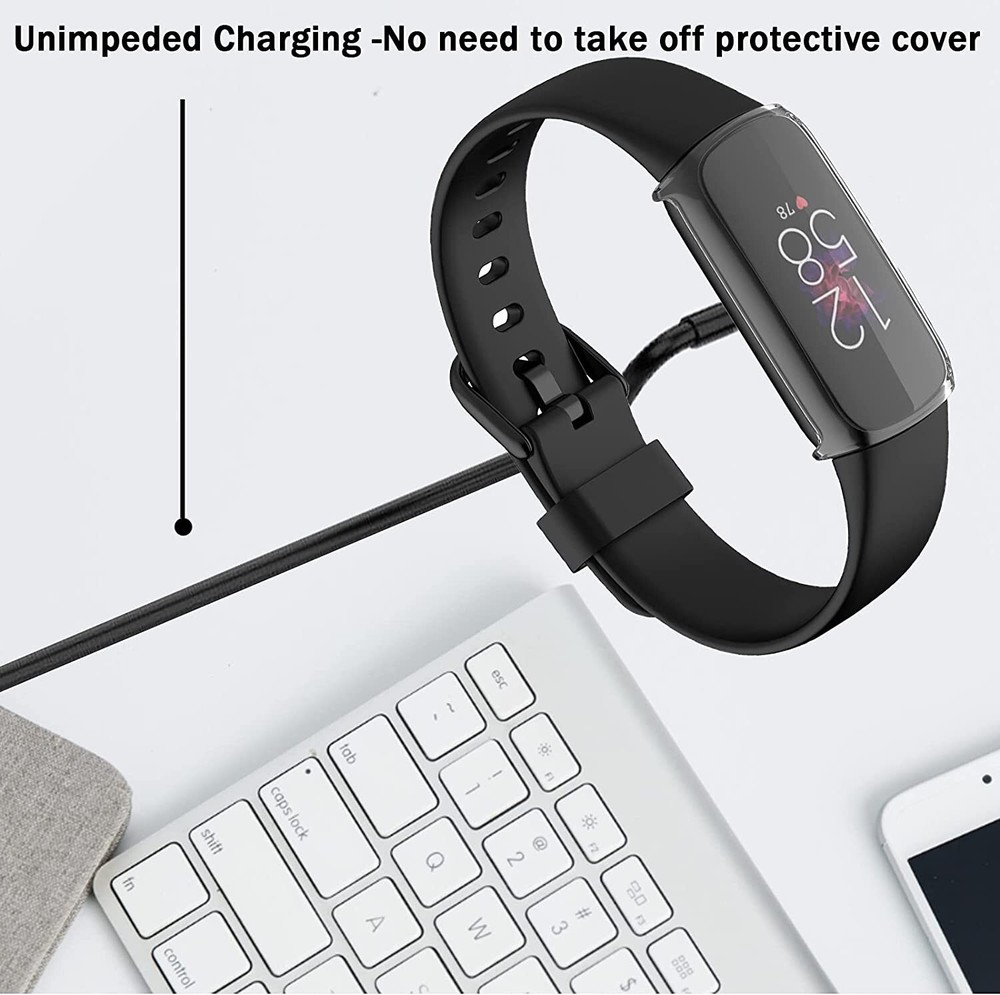 Screen Protector Case For Fitbit Luxe Soft Protective Bumper Cover