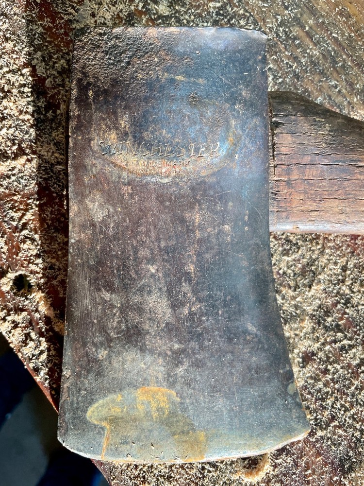 vintage winchester axe hatchet