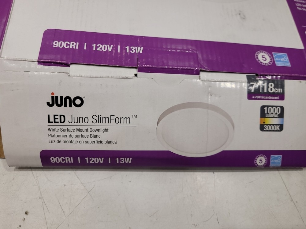 Juno Lighting Juno Slimform Led 7 in. 13-Watts 3000k Surface Mount Downlight
