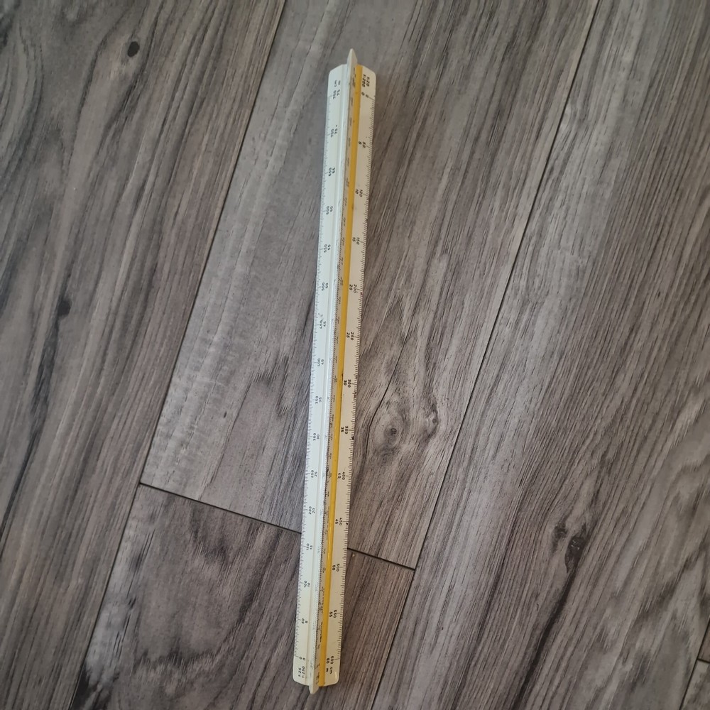 Vintage Rotring Triangle Ruler