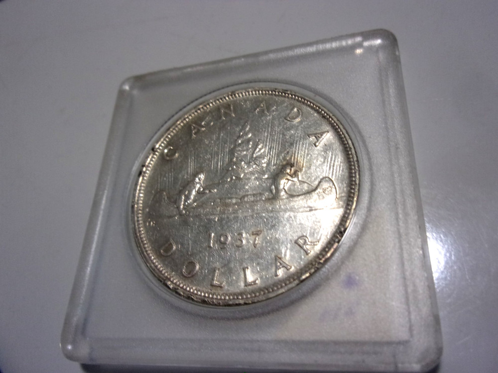 1937 canada silver dollar
