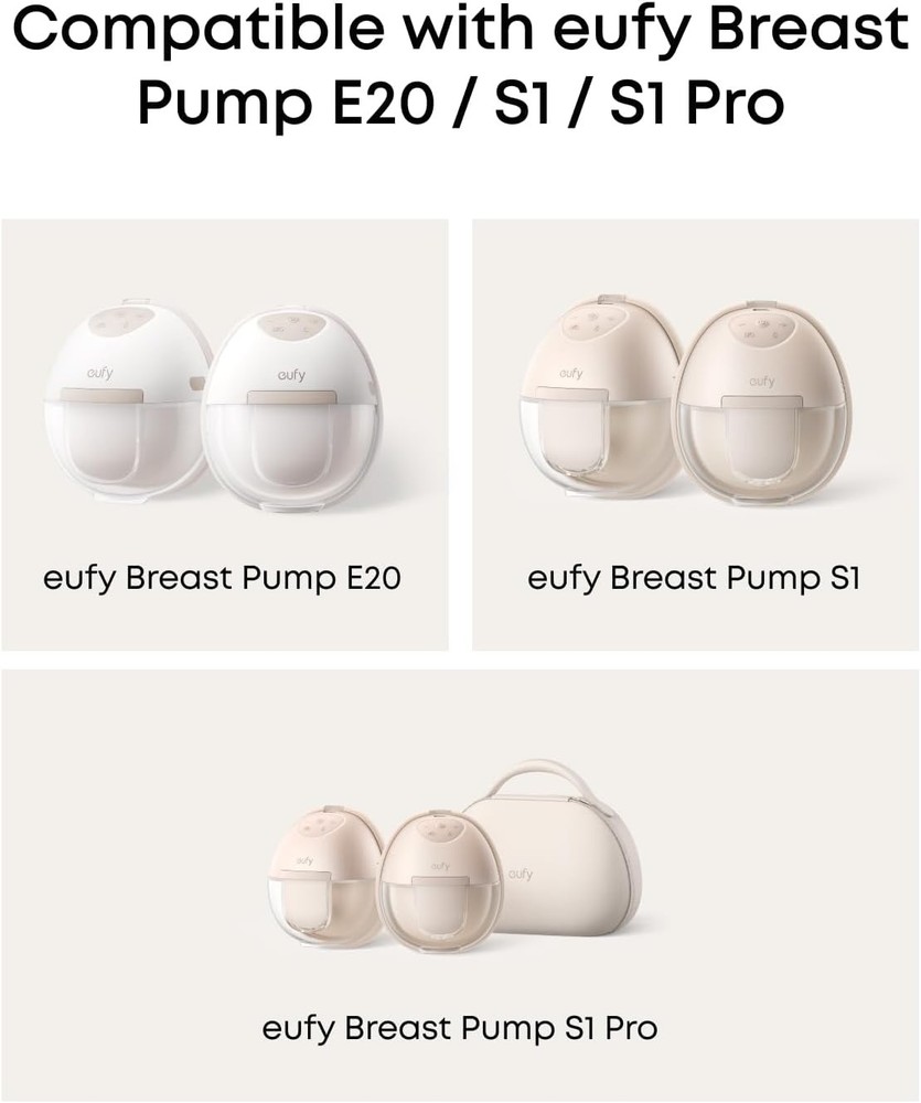 eufy Security Original 24mm Flange 2Pack Replacement Accessories for Breast Pump