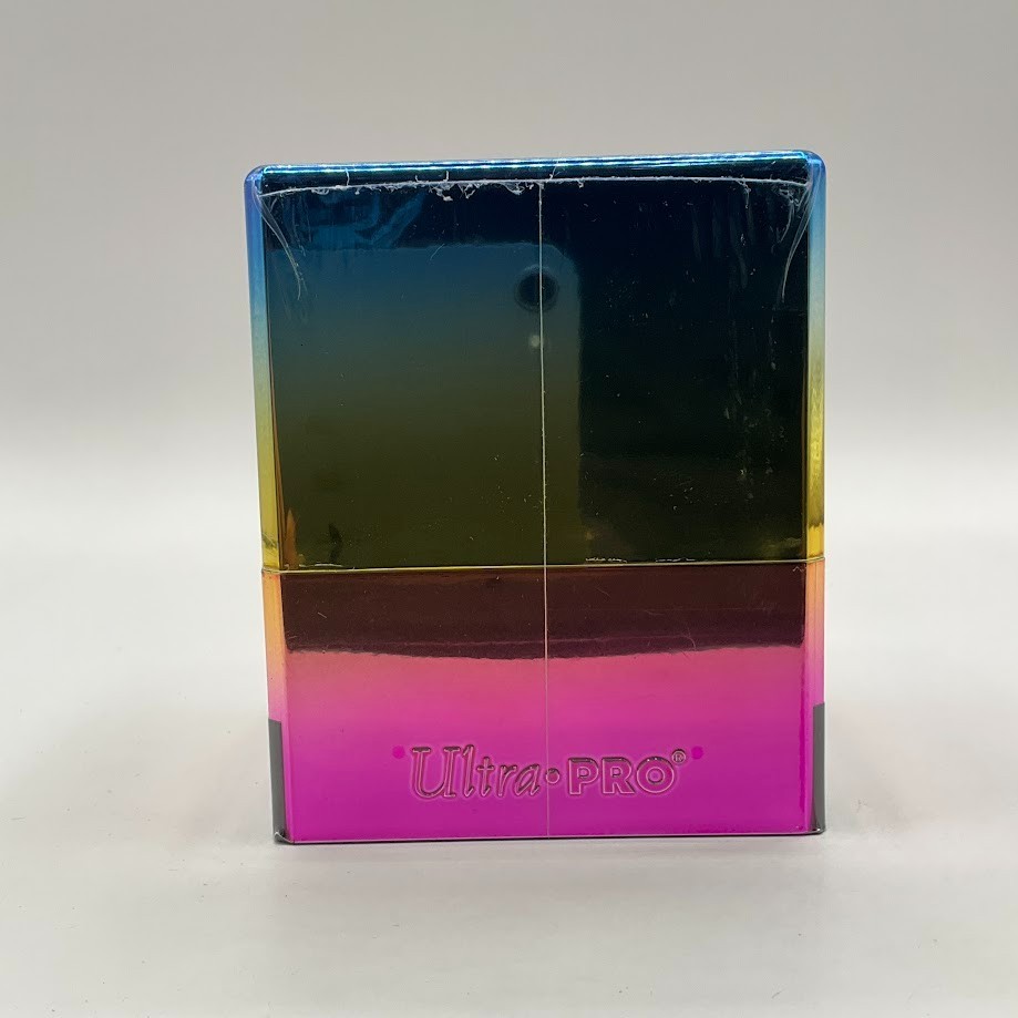 Ultra Pro Deck Box: Satin Cube - Rainbow