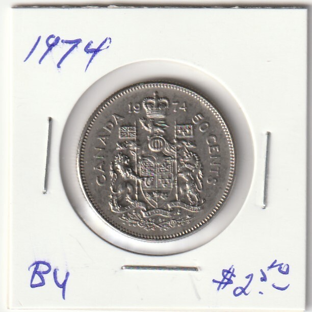 Canada 1974 50 Cents