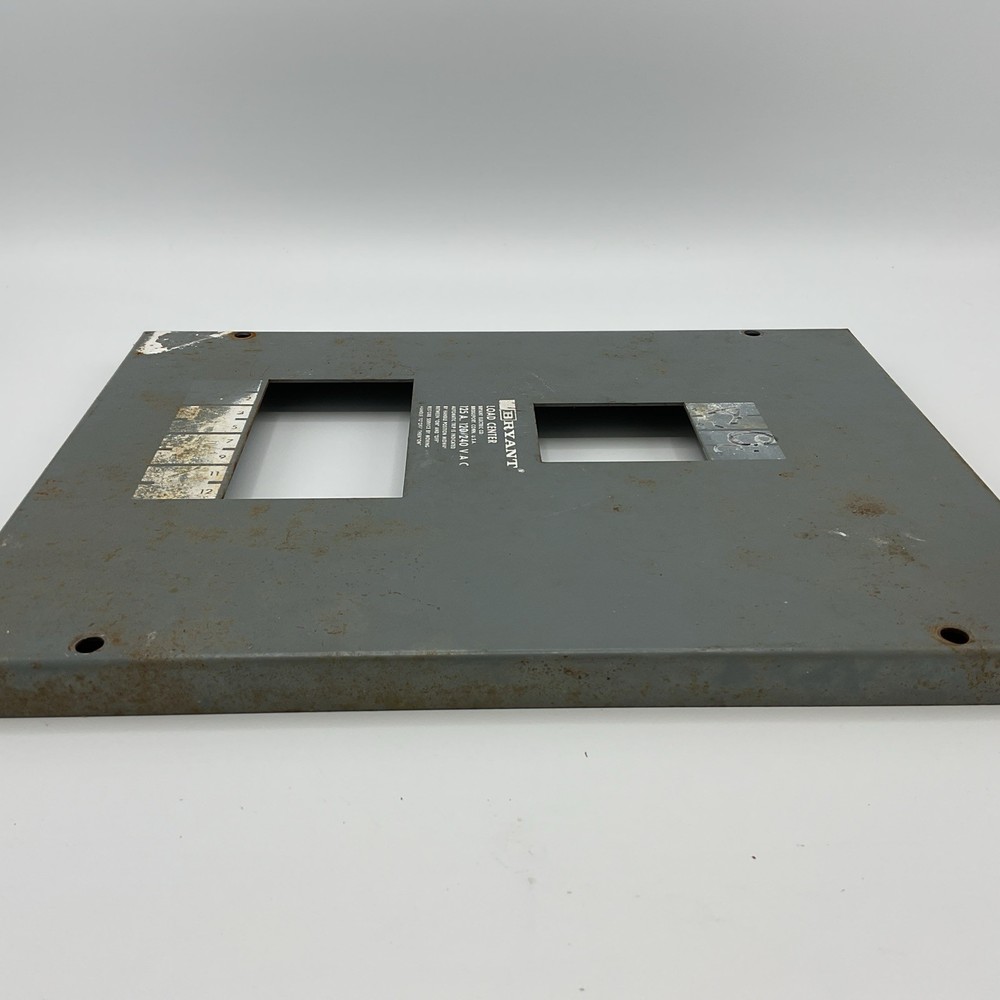 Bryant 100 Amp Max Main Breaker 4 Space Panel Cover