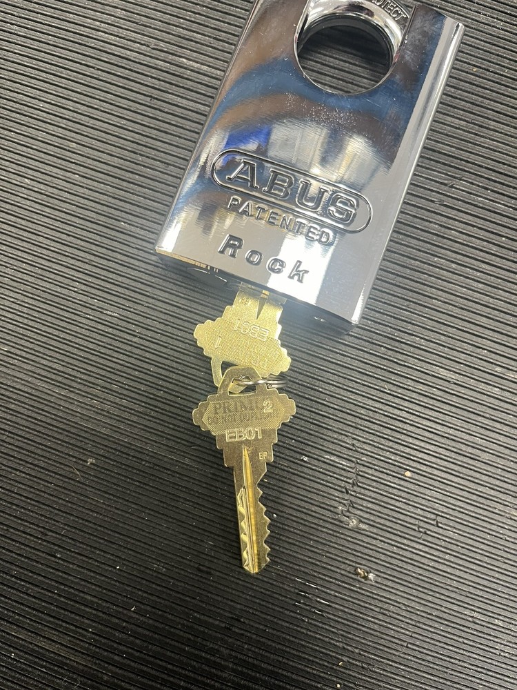 Abus 83CS/55 With Schlage Primus High Security Cylinder