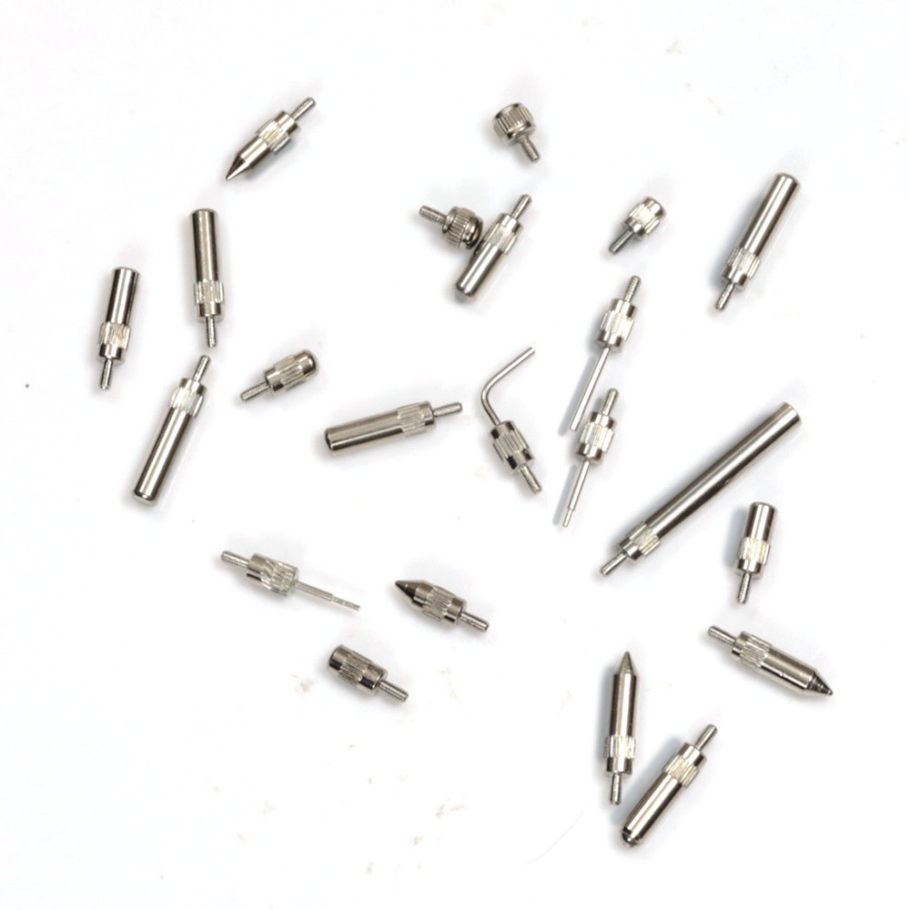 Precision Dial Indicator with Magnetic Base Holder Fine Adjustable Long 0.01"