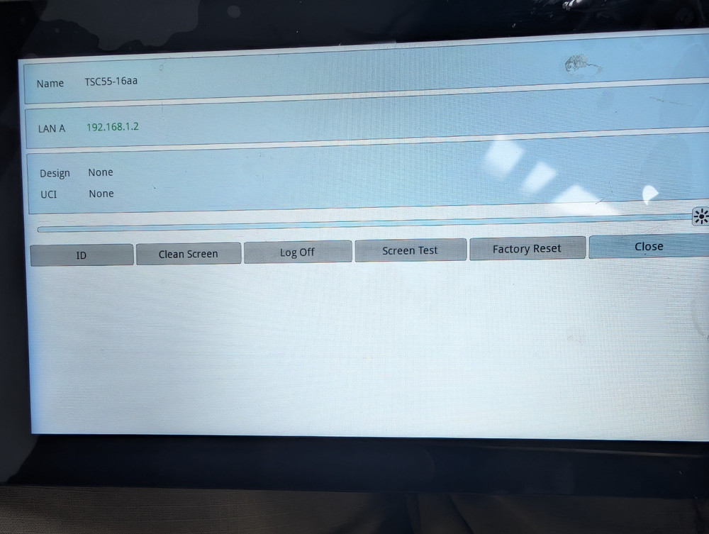 QSC TSC-55-G2 Touch Screen Controller