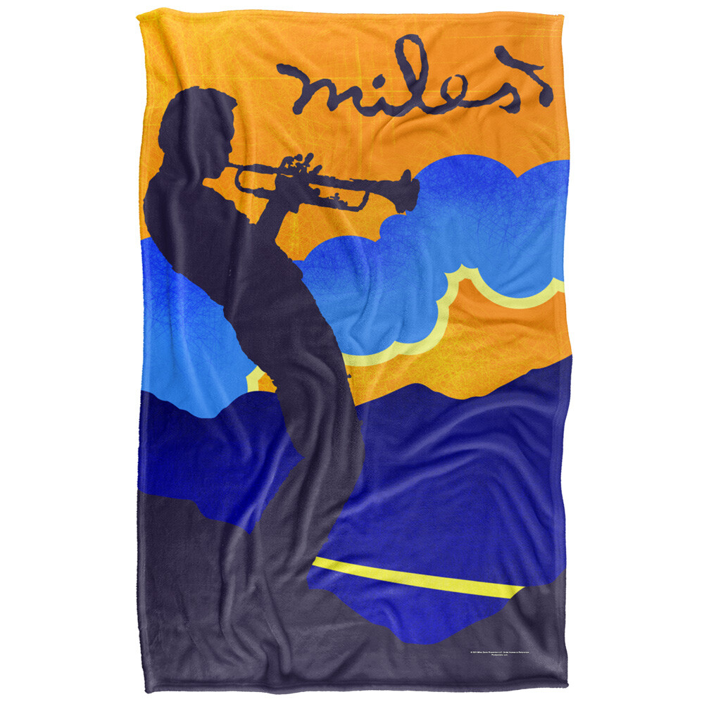 Miles Davis Miles Davis Sunset Silky Touch Super Soft Throw Blanket