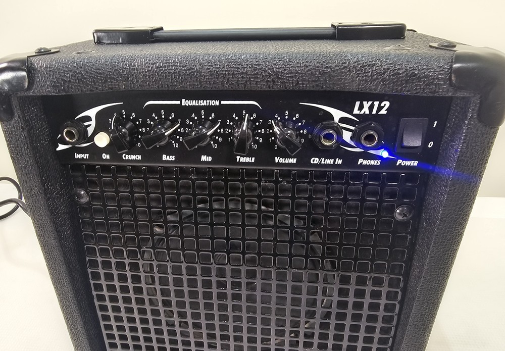 LANEY LX12 Solid-State Guitar Amp Practice Amplifier