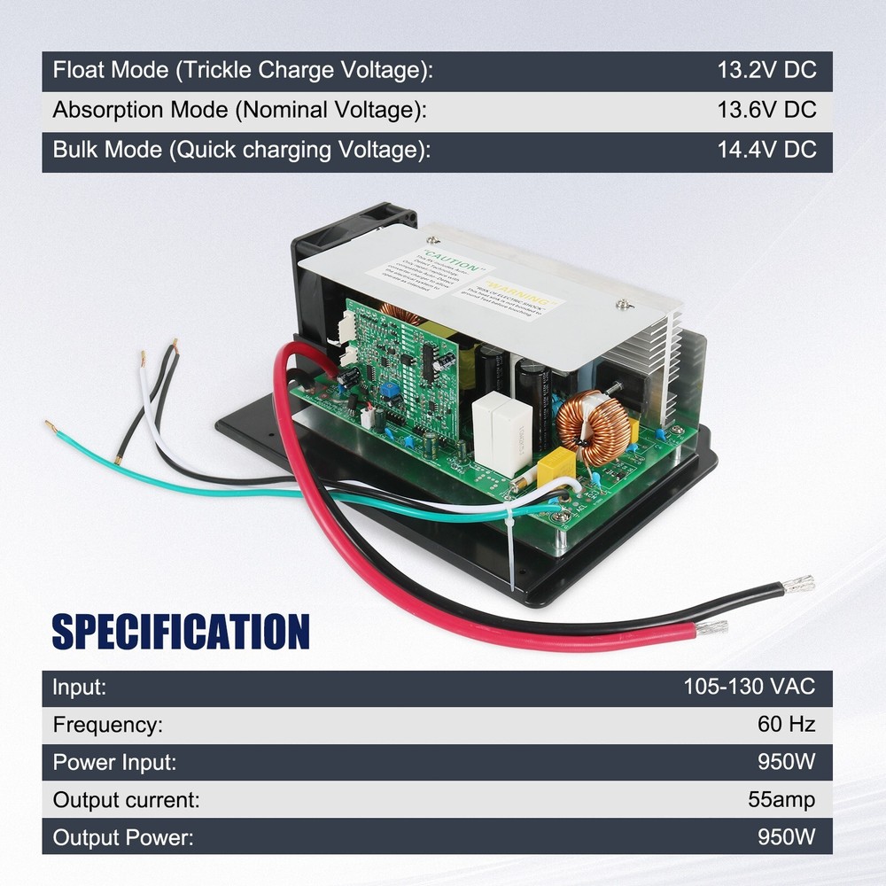 WF-8955-MBA Power Converter Assembly 55Amp for WF-8955PEC & Parallax 7155 7145