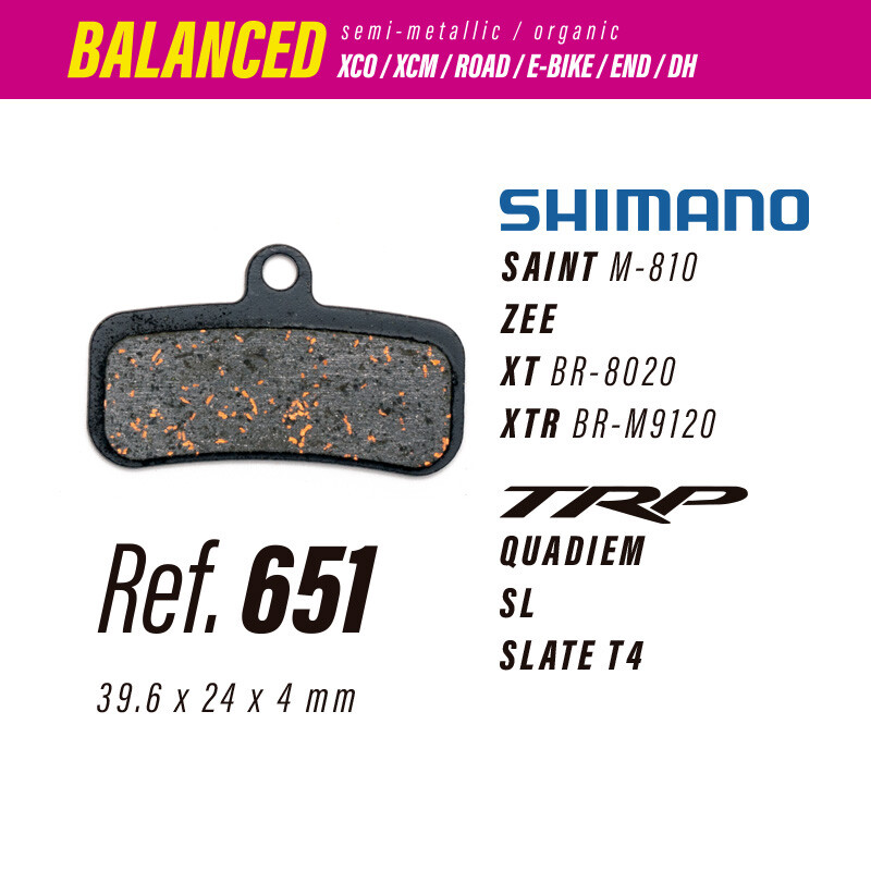 LESS BRAKES - Balanced, Powerful, Progressive - Brake Pads