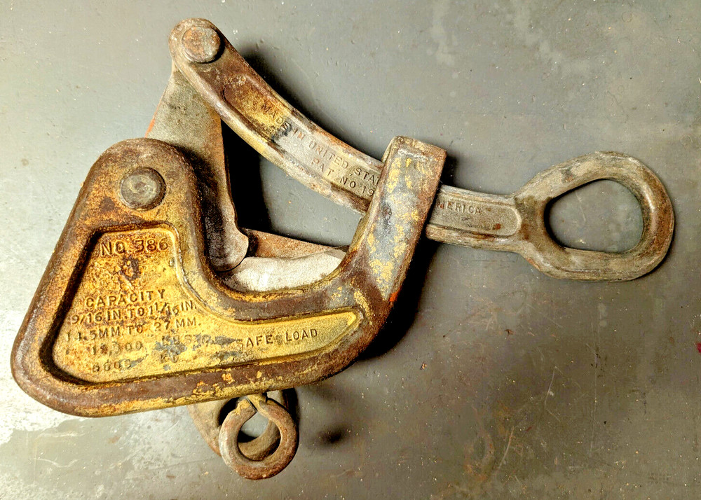 Crescent Tool Co. 386 Cable Grip Puller, 12,500 lbs, 9/16" - 1-1/16"