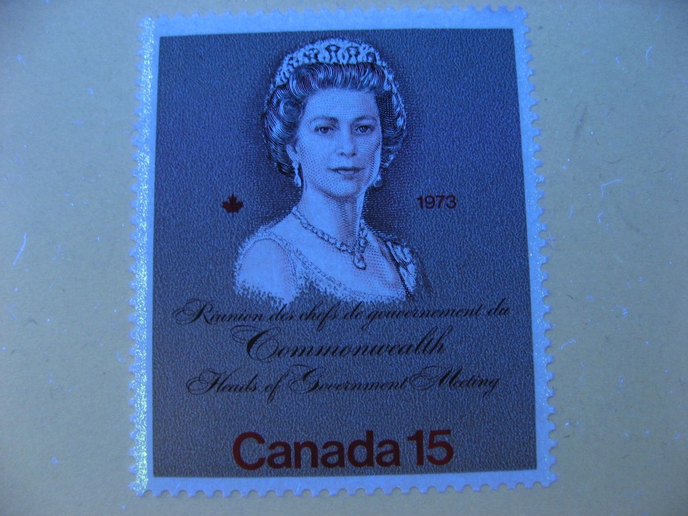 Canada QEII error virtually untagged Sc 621 MNH