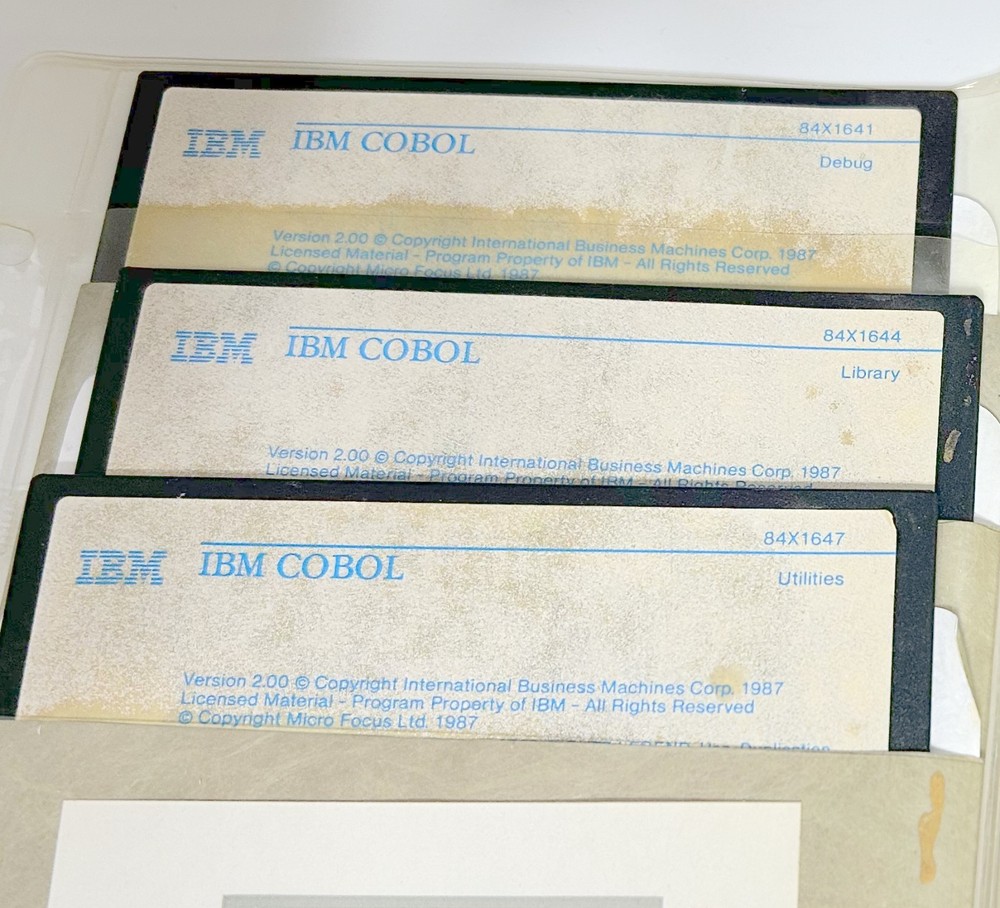 IBM Cobol Vrs 2.0 Includes Software Ships Worldwide