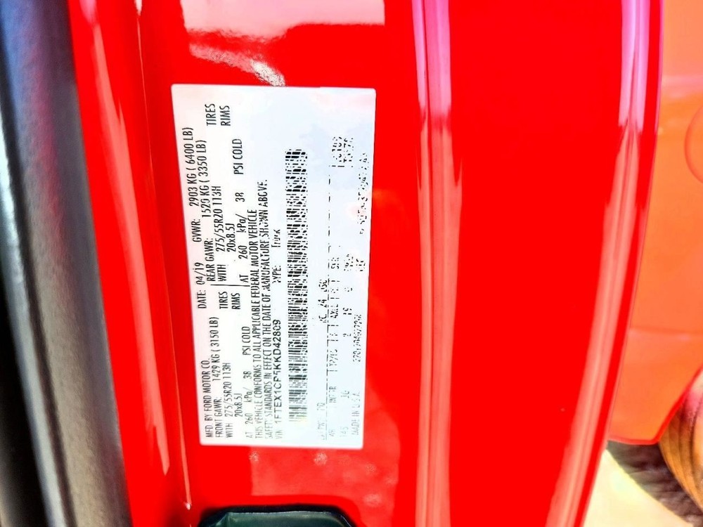 F150 2019 Glove Box 4961994