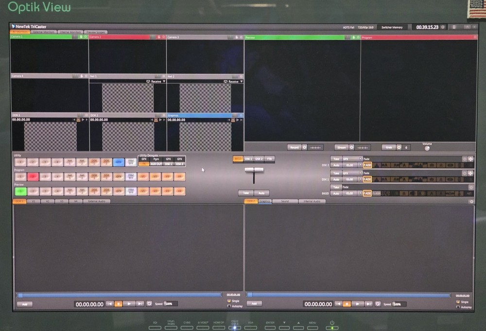 Newtek Tricaster XD455 TCXD455 Live Video Production System with Control Surface