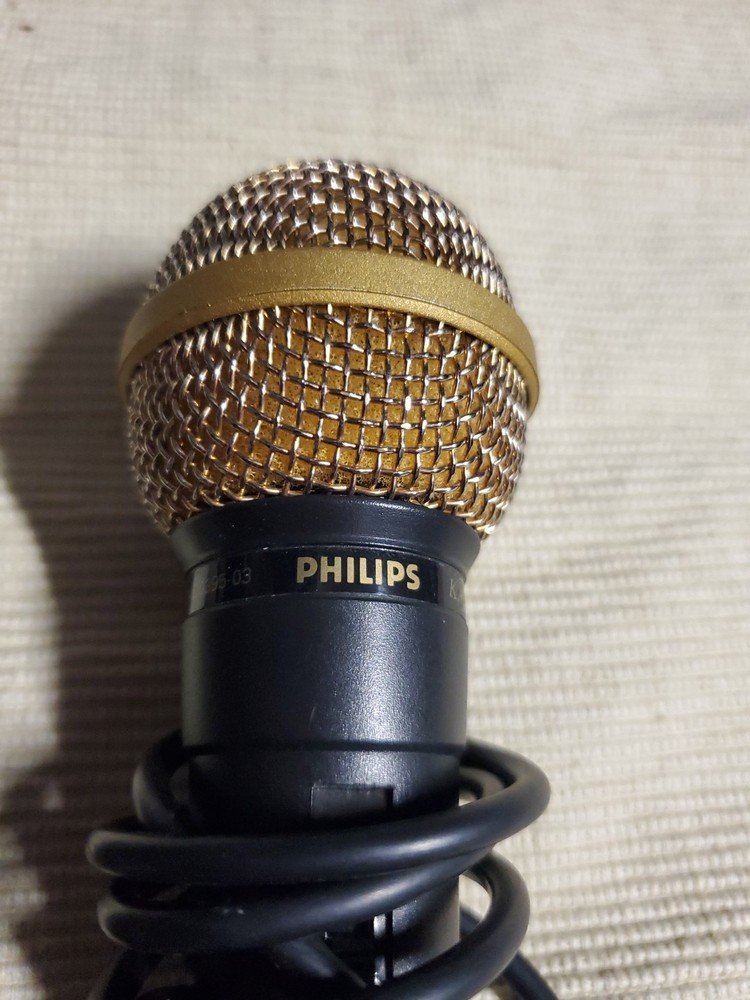 Philips Karaoke Dynamic Microphone IMP .600 PEAC0395-03