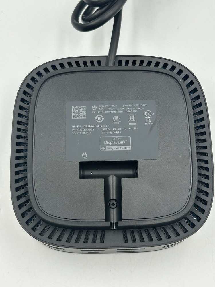HP USB-C G5 Dock