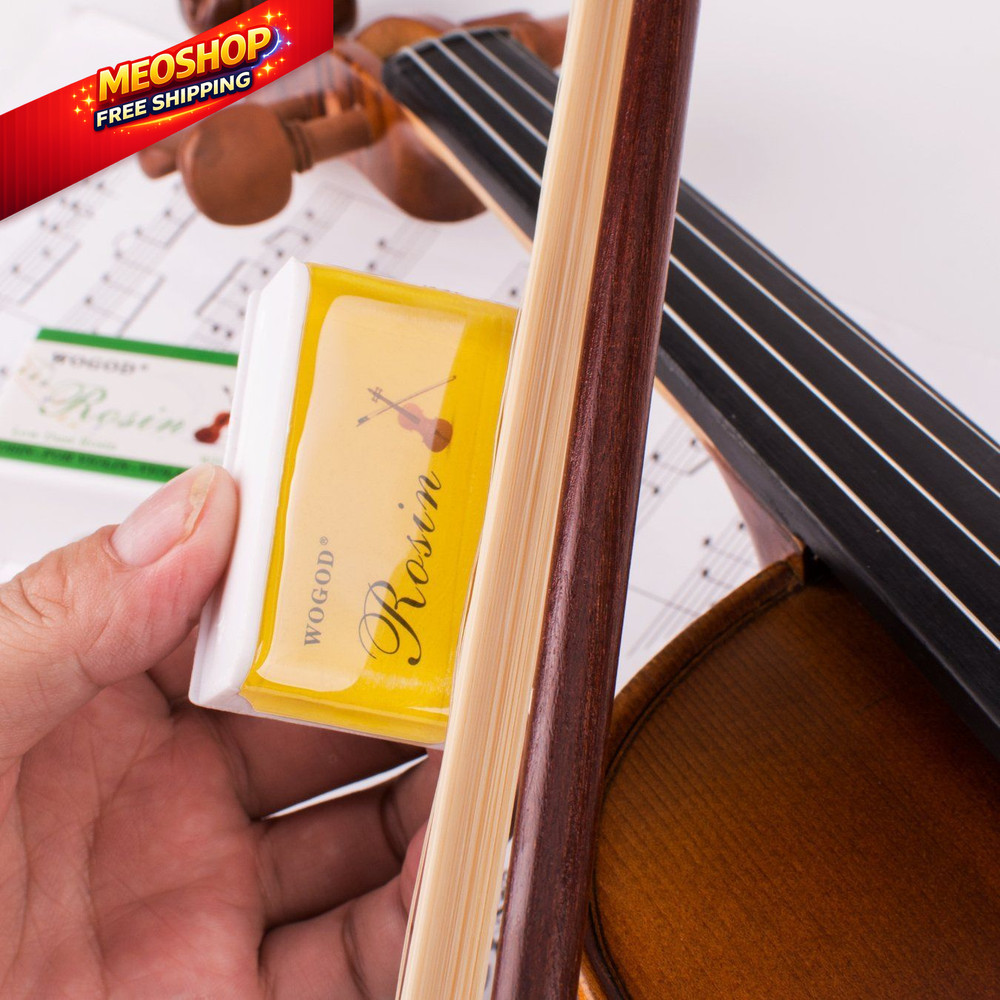 Rosin Violin Light Low Dust 2 Pack For Bows Viola And...