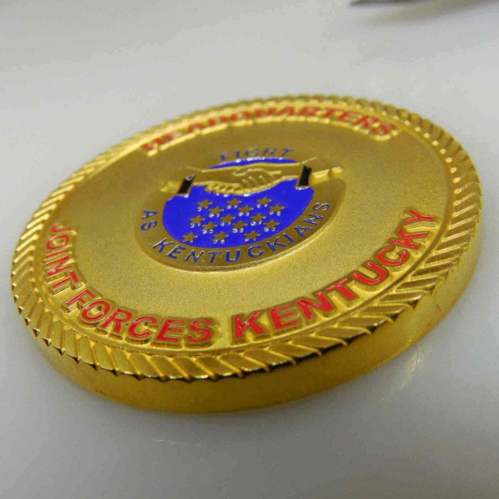 JOINT FORCES KENTUCKY HEADQUARTERS CHALLENGE COIN