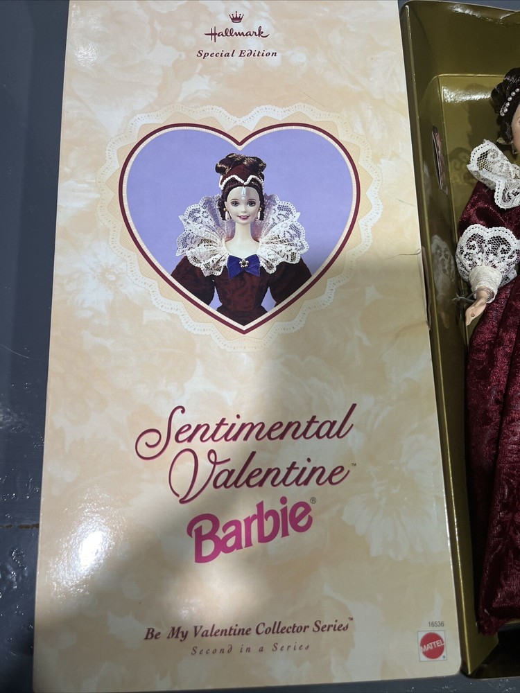 Sentimental Valentine Barbie 1996 Doll Nib