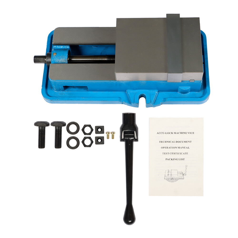 6 Inch Lockdown Vise Precision CNC Milling Machine Bench Clamping Vice
