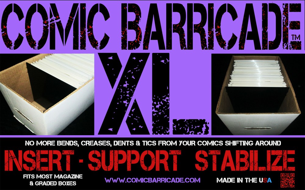 Comic Barricade Five Pack XL Stabilize & Protect Comics New!
